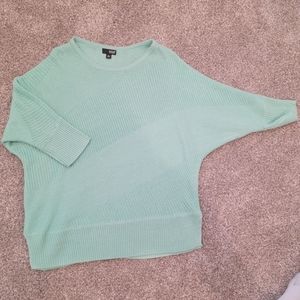 Mint Green Dolman Sweater